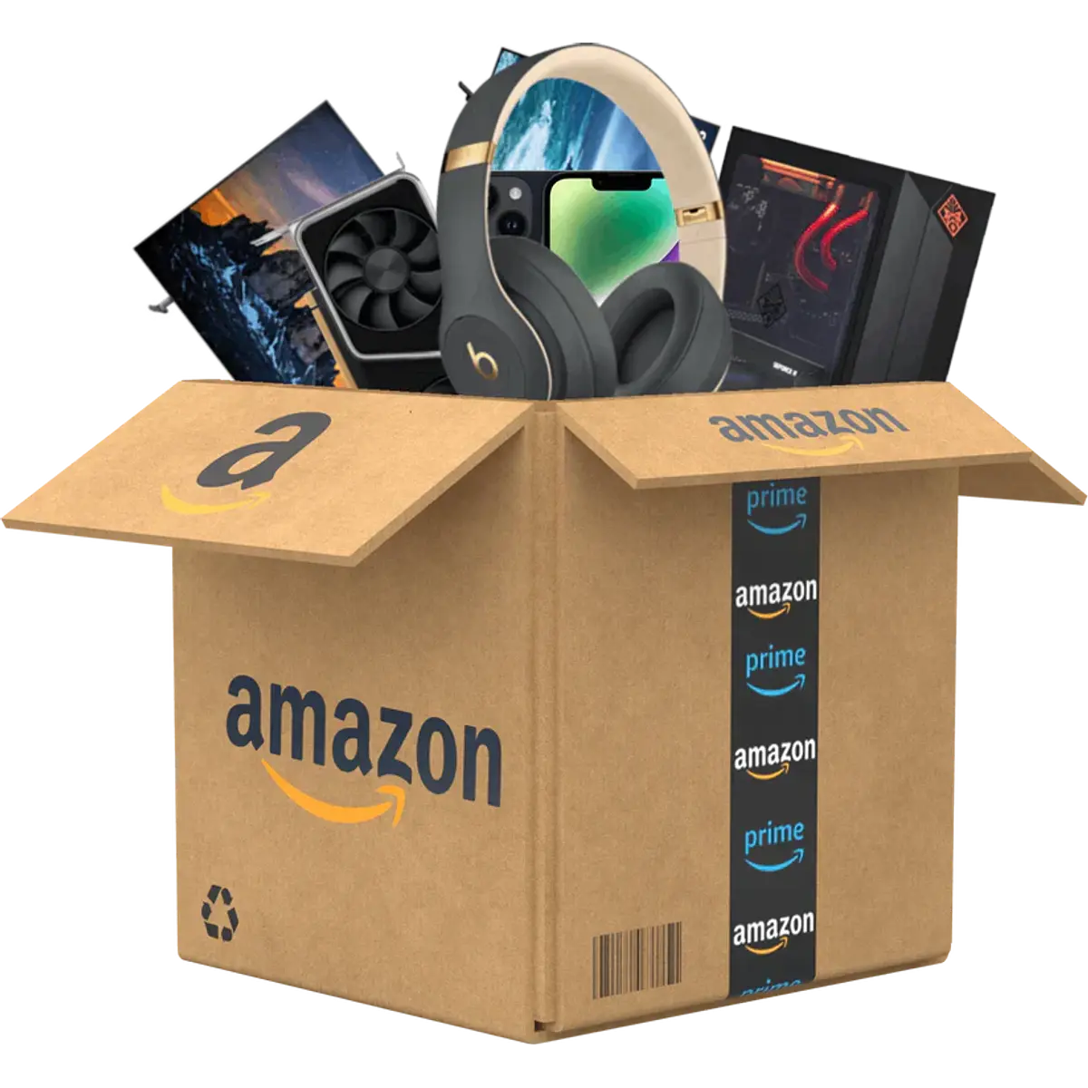 CAJA MISTERIOSA AMAZON DE PRODUCTOS DIVERSOS / 9-15 ARTICULOS📦