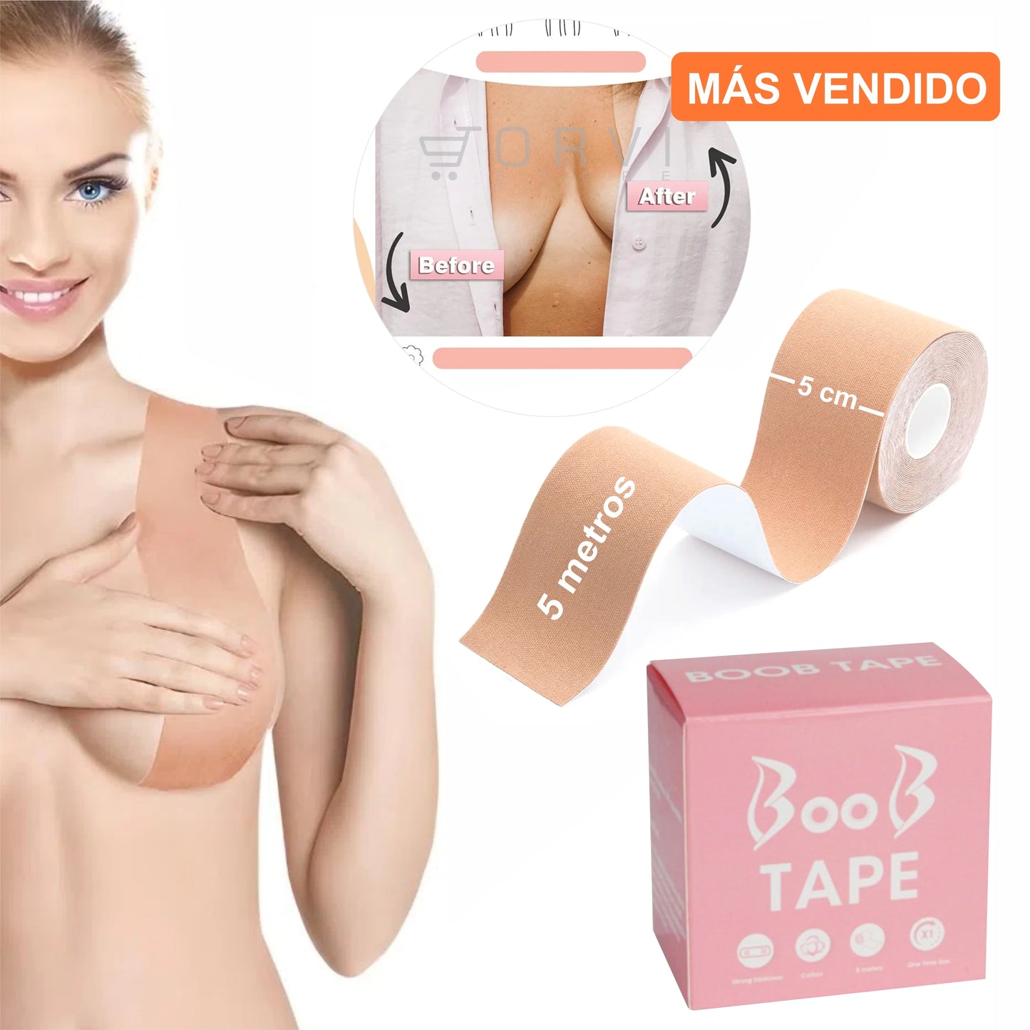 BOOB TAPE (CINTA PARA BUSTO)