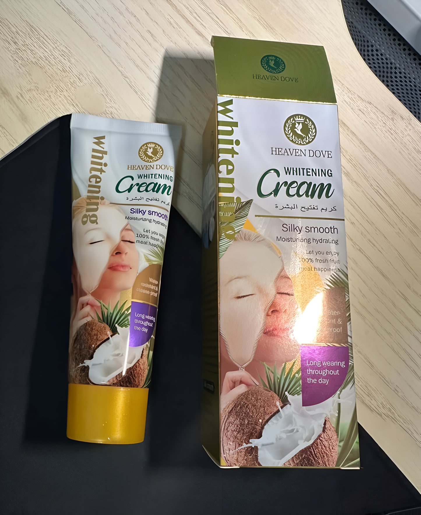 CREMA ACLARANTE ESENCIA DE COCO + COLAGENO® 😍🧴