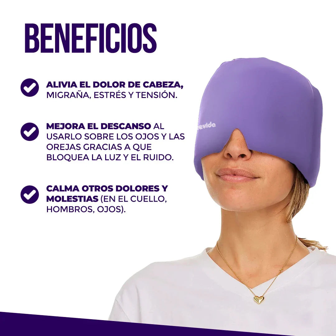 ALIVIA® Gorro Terapéutico Frío/Calor para Migraña🤦♀️