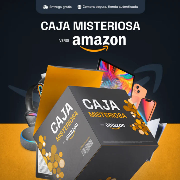 CAJA MISTERIOSA AMAZON DE PRODUCTOS DIVERSOS / 9-15 ARTICULOS📦