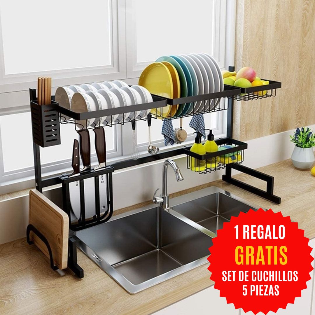 Escurridor de Acero Inoxidable 85CM + 1 Regalo GRATIS🎁