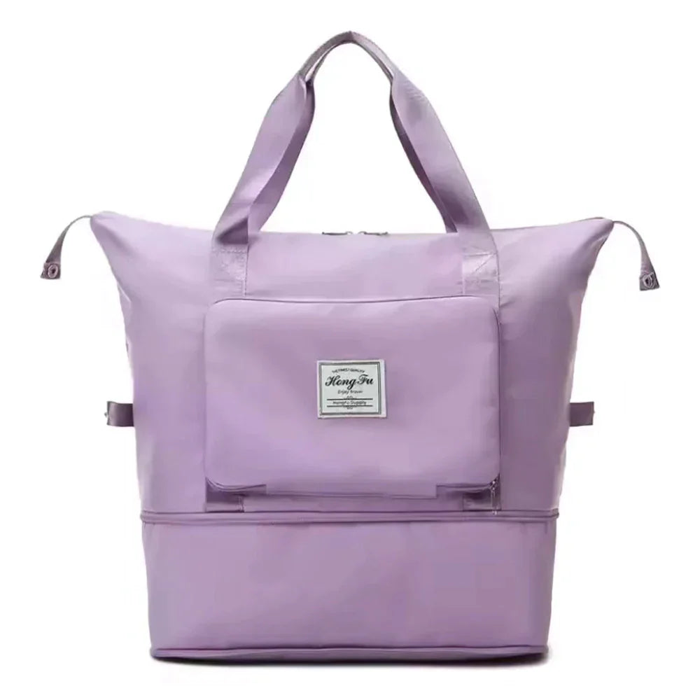 BOLSA DE VIAJE PLEGABLE Y EXPANDIBLE 👜