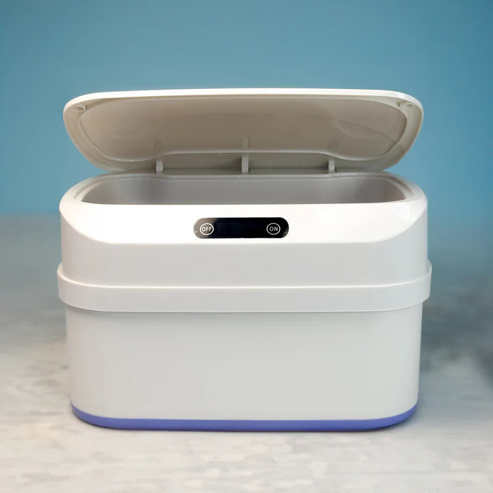 Basurero Plegable Con Sensor Inteligente Apertura Automática🗑️🚮