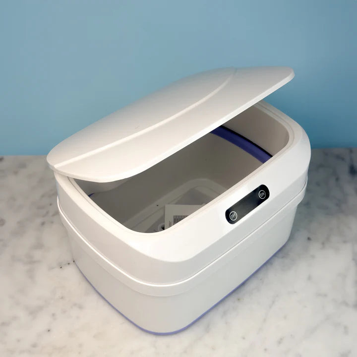 Basurero Plegable Con Sensor Inteligente Apertura Automática🗑️🚮