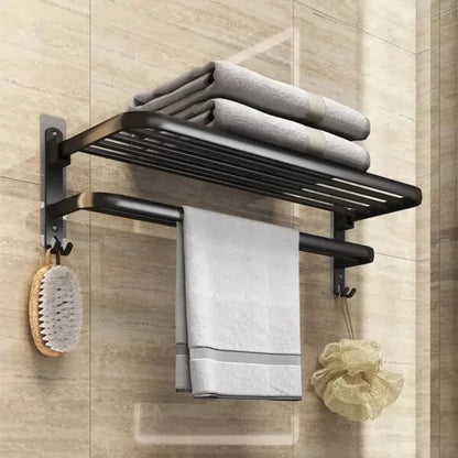 Toallero Plegable  en Acero Inoxidable Para Baño y Cocina