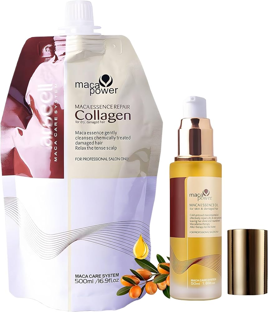 Máscara /Shampoo/Acondicionador /Gotero Karseell® Collagen Original 500ml