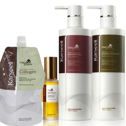 Máscara /Shampoo/Acondicionador /Gotero Karseell® Collagen Original 500ml